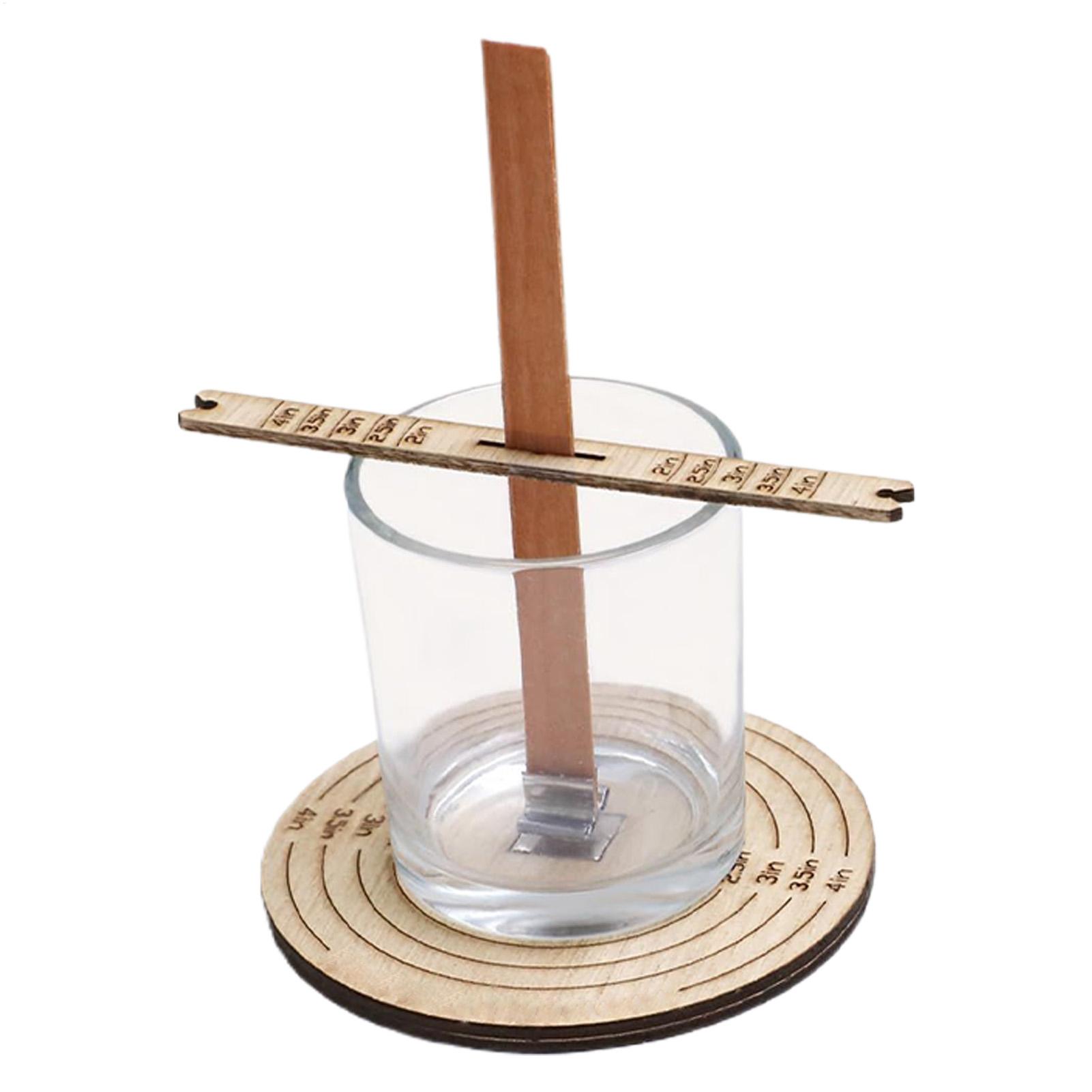 Wooden Wick Candle - Strumento per centratura stoppino Stabilizzatore per