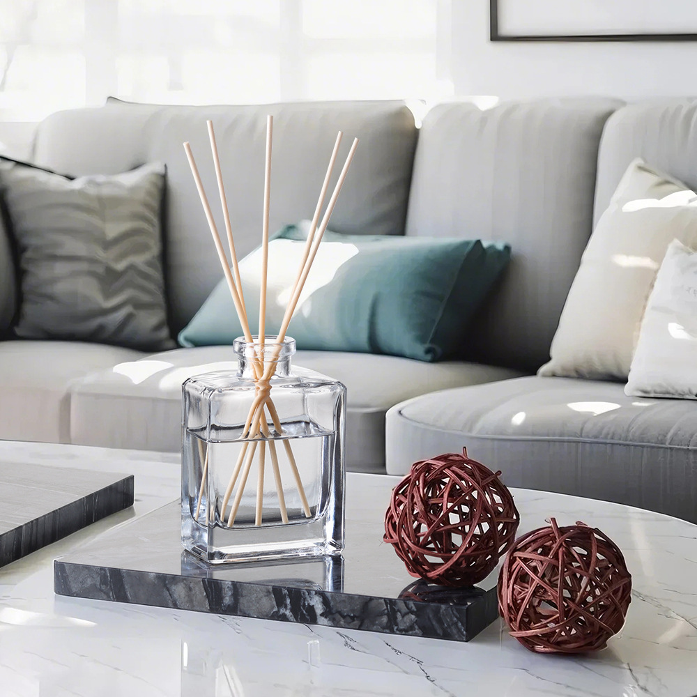 Home Fragrance Japan - Moderna bottiglia quadrata in vetro per