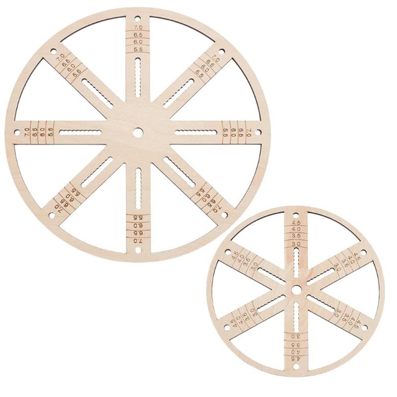 Wooden Wick Candle - Set di 2 supporti per stoppini