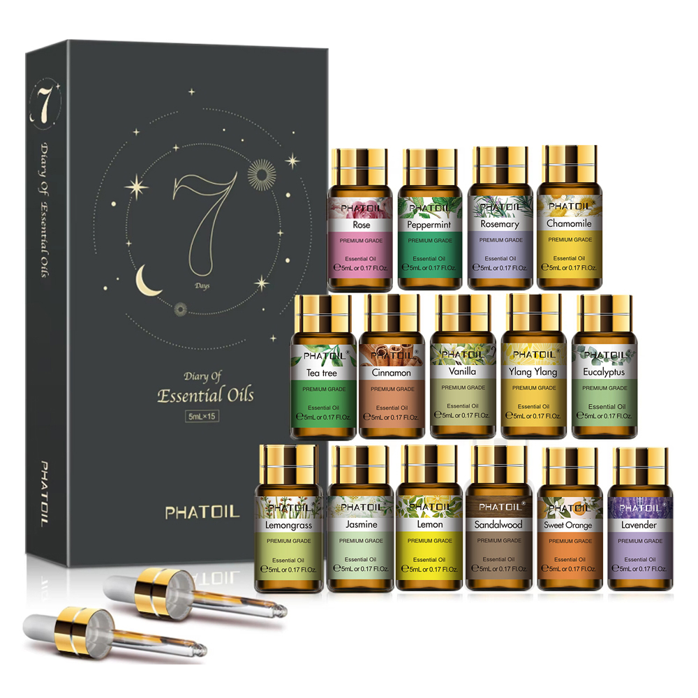 PHATOIL Set di 12/15 Oli Essen - Home Fragrance Liquid recensione e prezzo