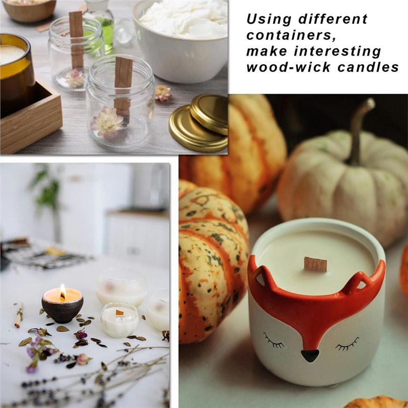 Stoppini per candele in legno  - Wooden Wick Candle recensione e prezzo