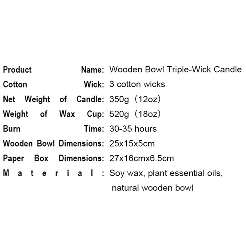 Candele per ciotola per impast - Wooden Wick Candle recensione e prezzo