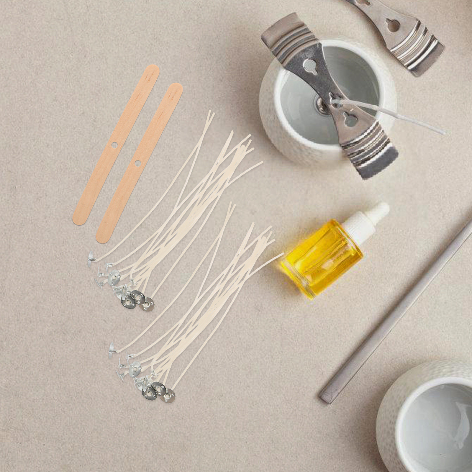 1 Set Kit Fai-da-Te Tutto-in-U - Wooden Wick Candle recensione e prezzo