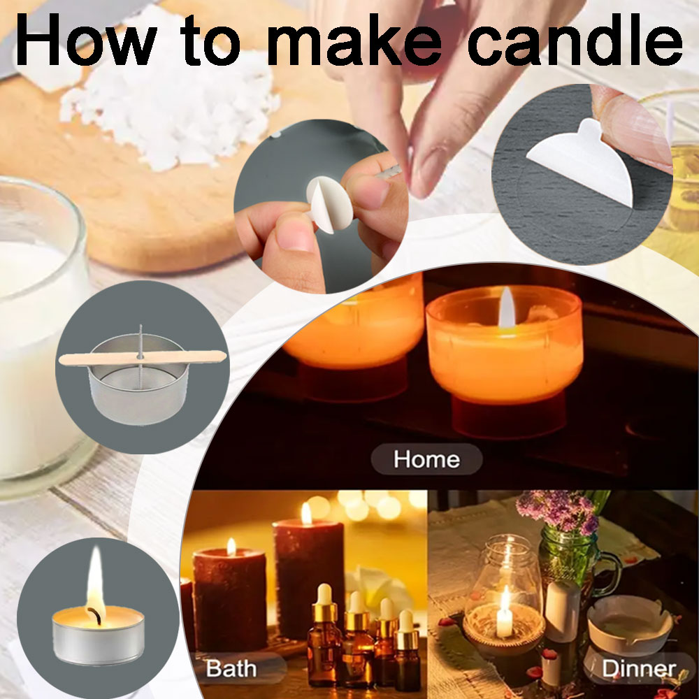 55 pz Fiore Candela Stoppino B - Wooden Wick Candle recensione e prezzo