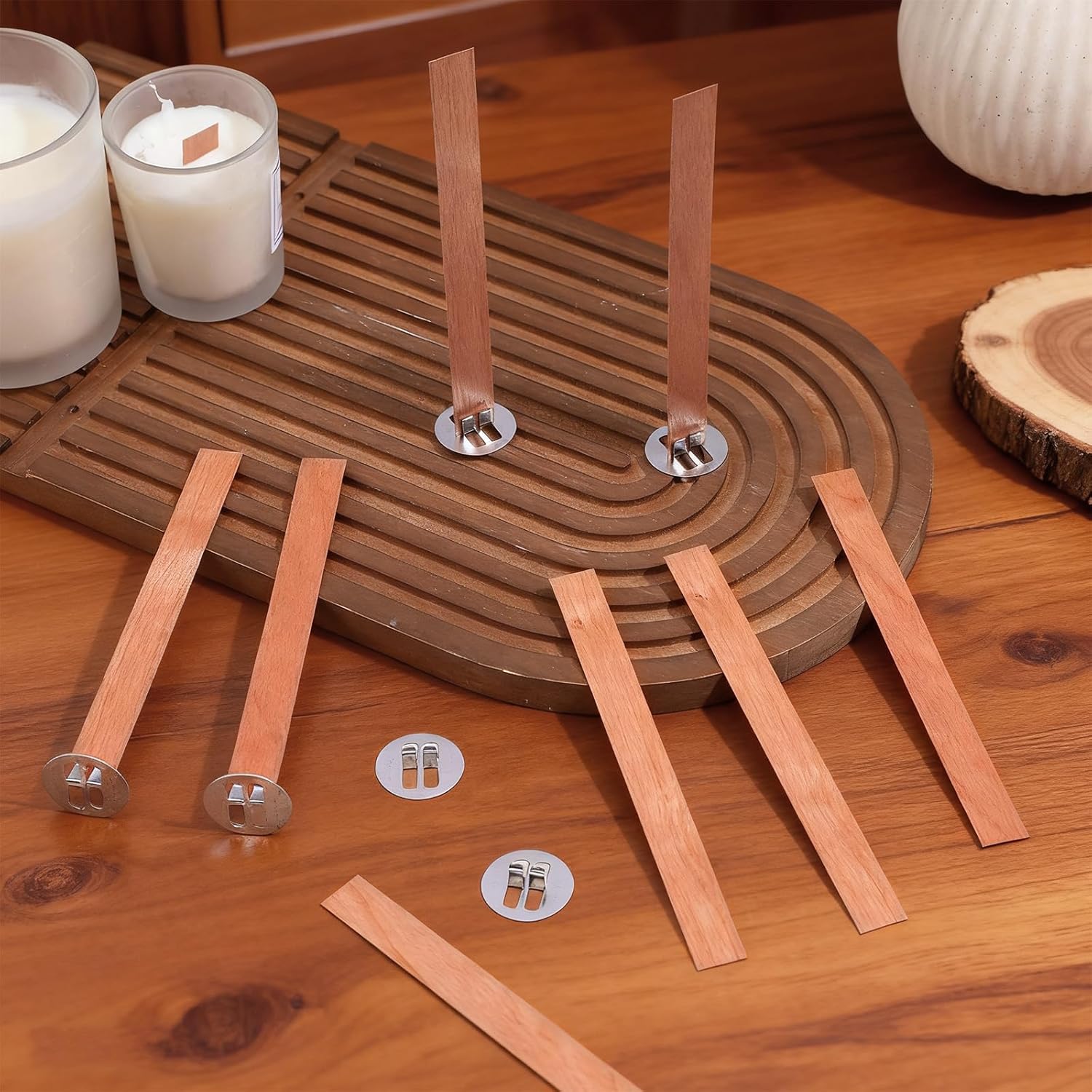 60 Stoppini in Legno per Cande - Wooden Wick Candle recensione e prezzo