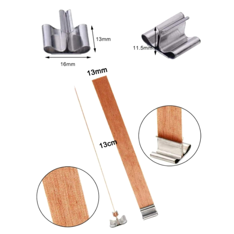 30 stoppini per candele in leg - Wooden Wick Candle recensione e prezzo